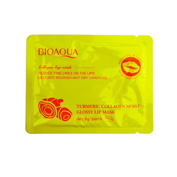 Parches hidratantes para labios con extracto de cúrcuma - Bioaqua