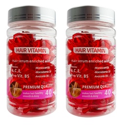 [6977818371155] Cápsulas de aceite de tratamiento capilar con vitaminas - Hair vitamin